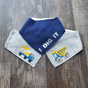 Custom Construction Bandana Bibs